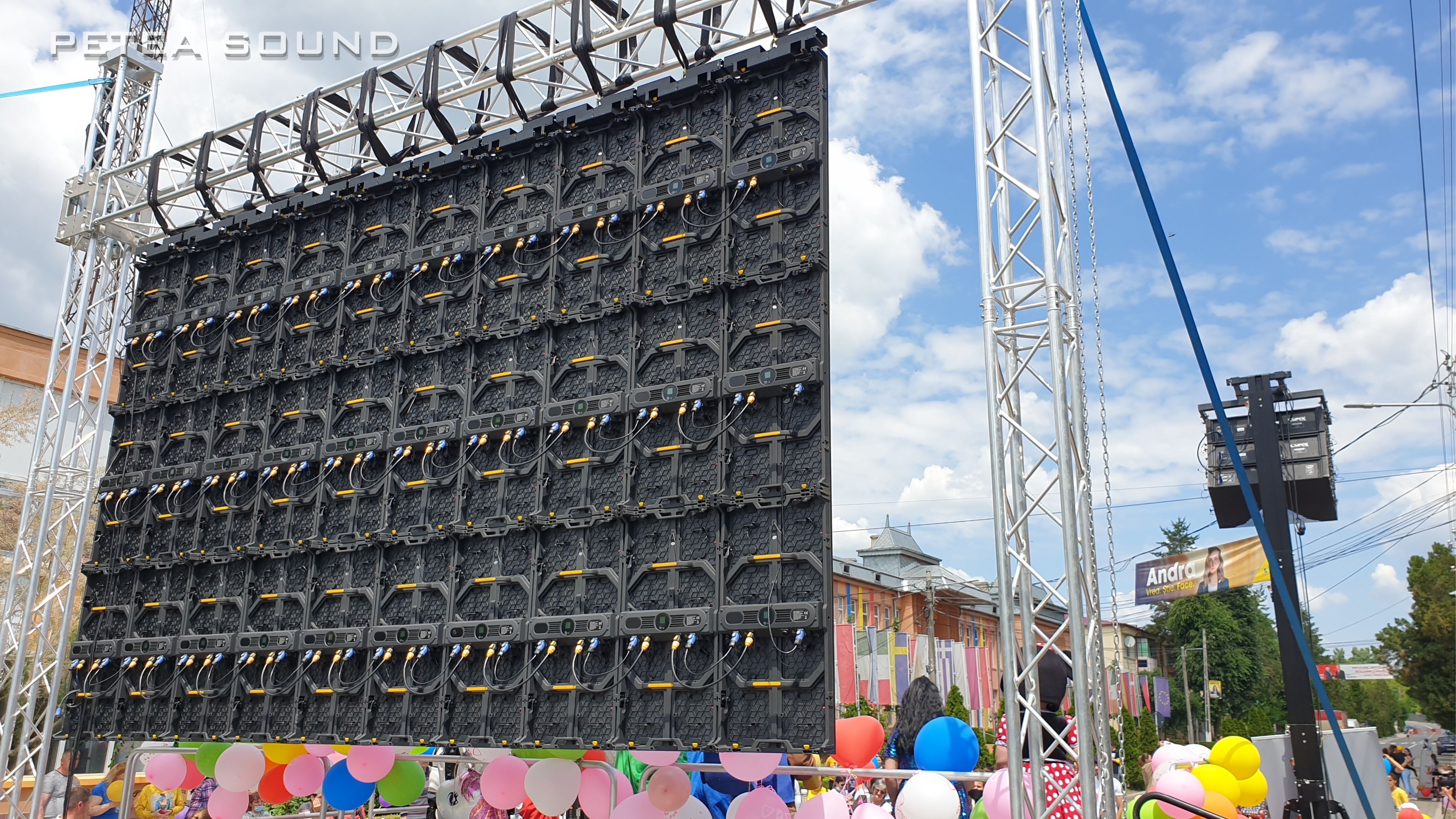 Ecran LED Carnavalul Veseliei Targu Bujor 2021